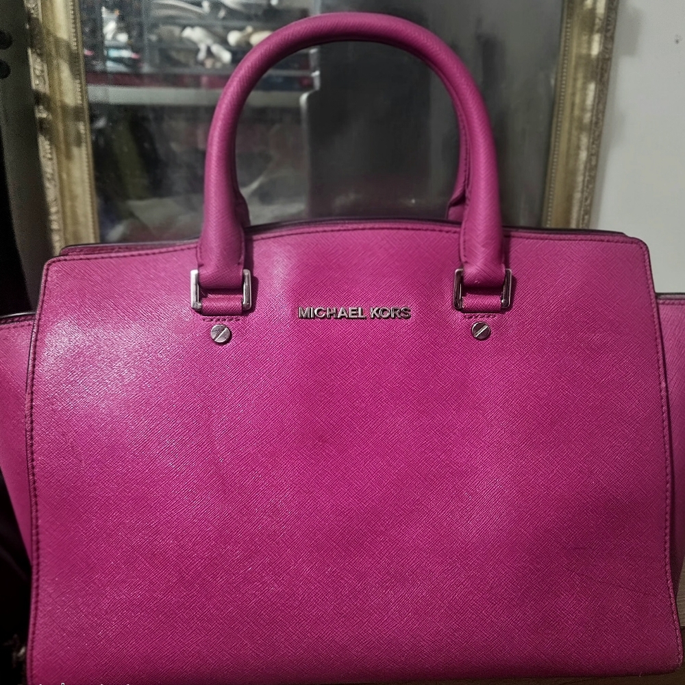 Michael Kors Hot-Pink Tote